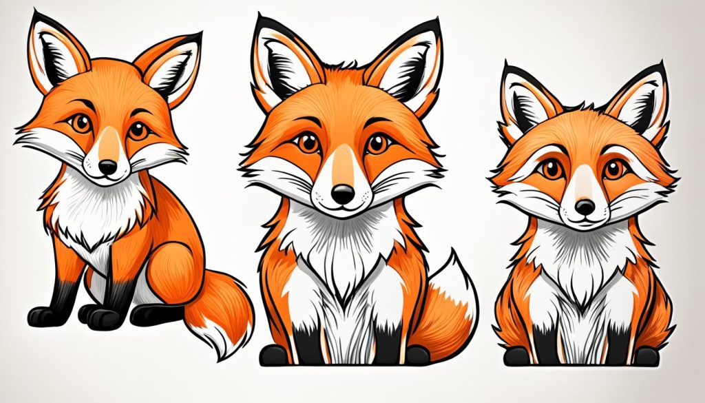 fox drawing techniques for beginners