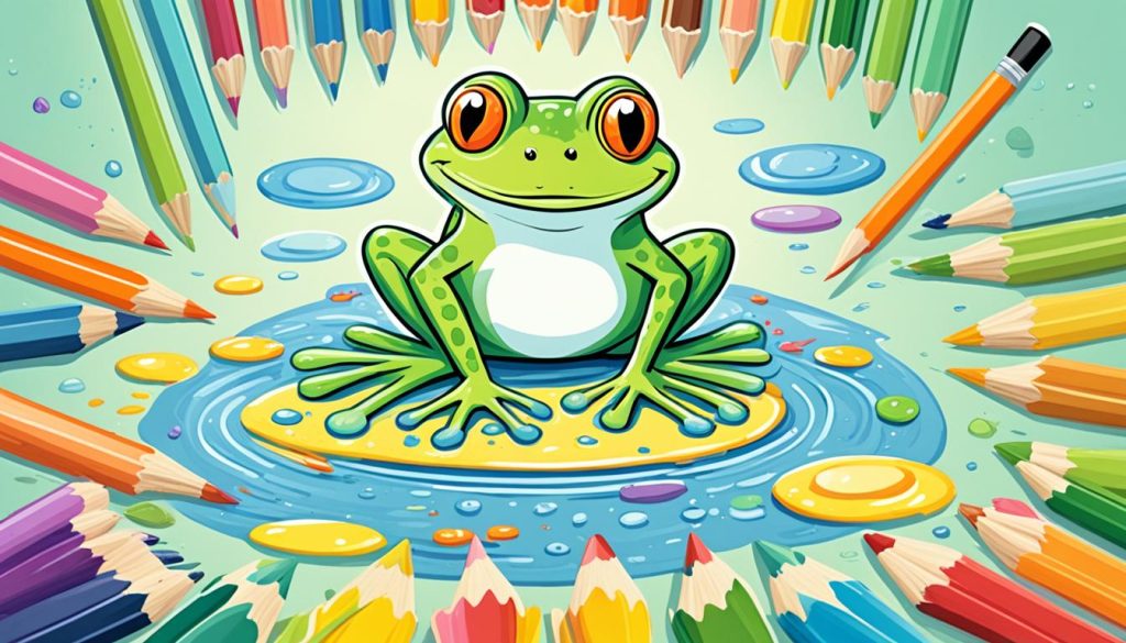 frog drawing inspiration