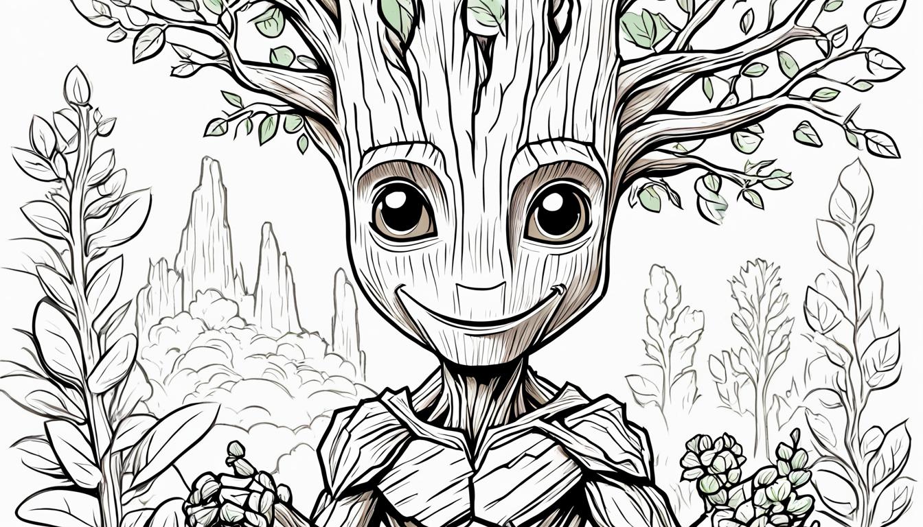 groundhog day coloring pages