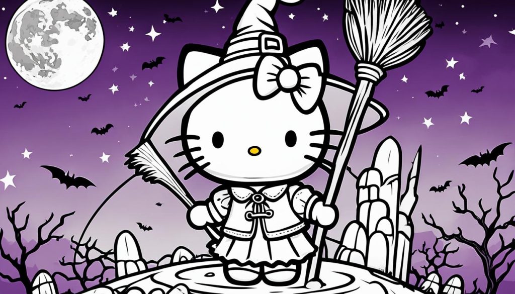 hello kitty art coloring
