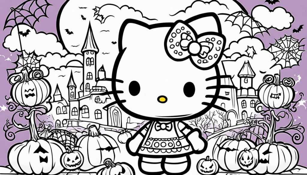 hello kitty color book