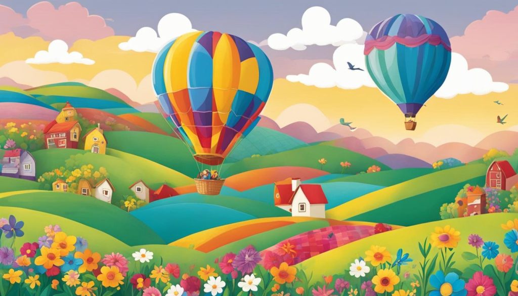 hot air balloon coloring sheets for preschoolers