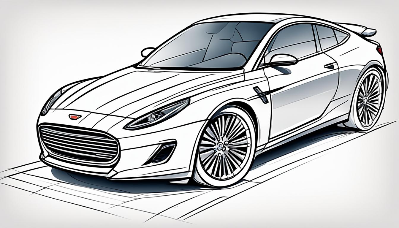 how to draw a car
