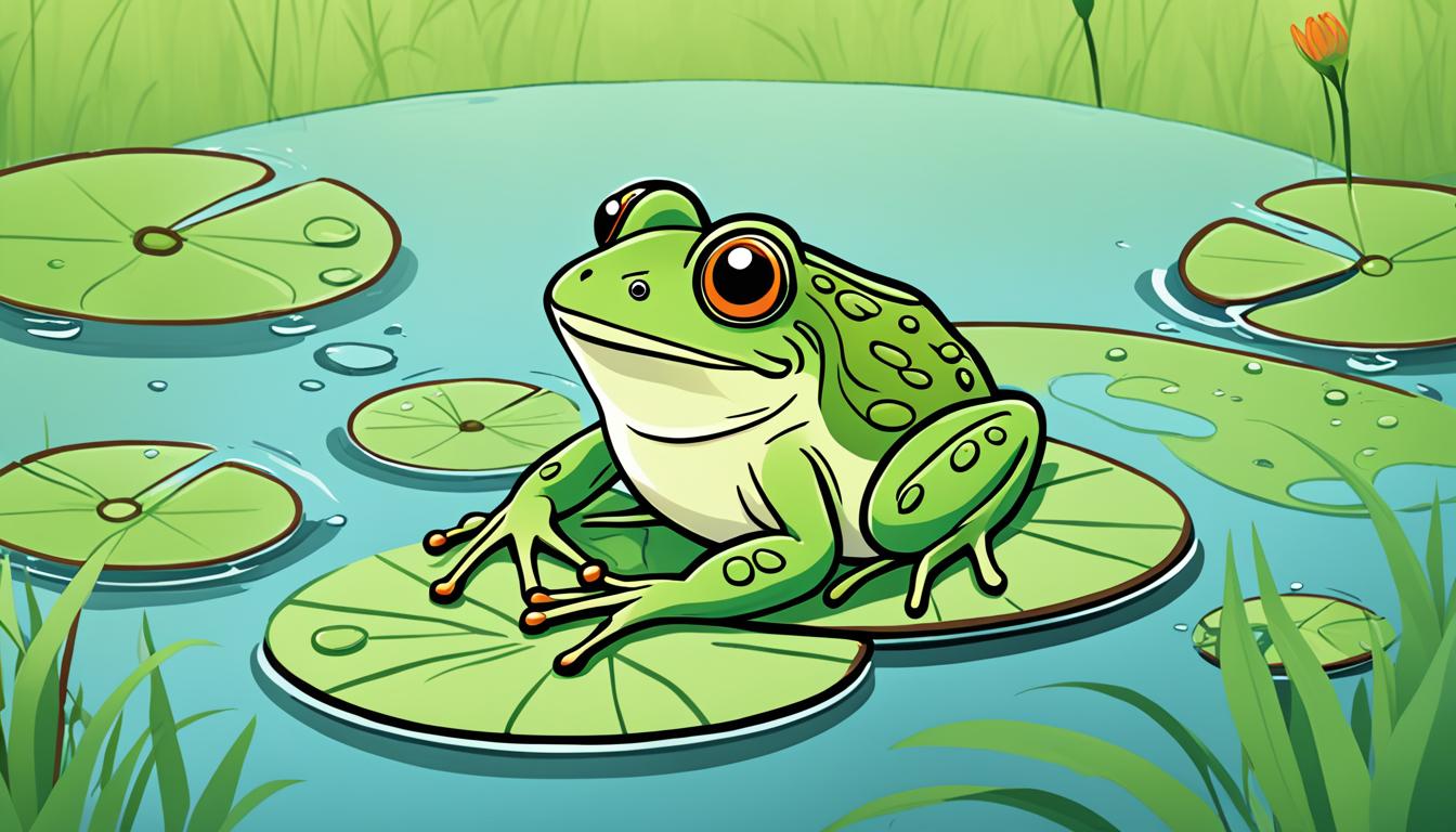 how to draw a frog