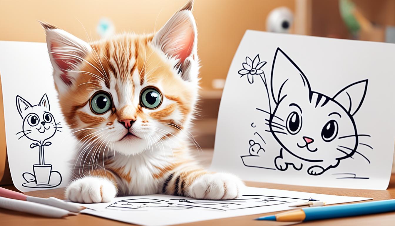 how to draw cat
