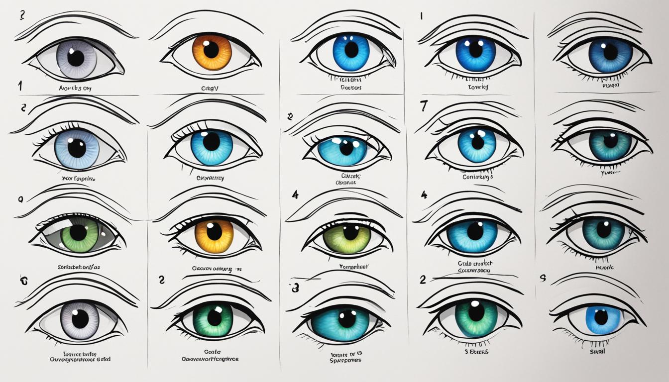 how to draw eyes