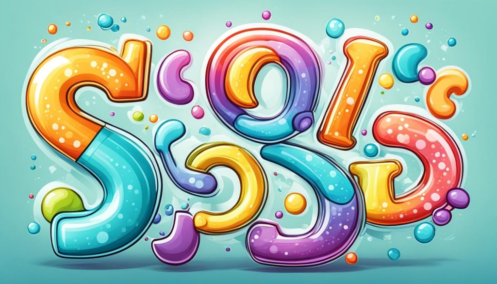 how to make bubble letter s look 3d