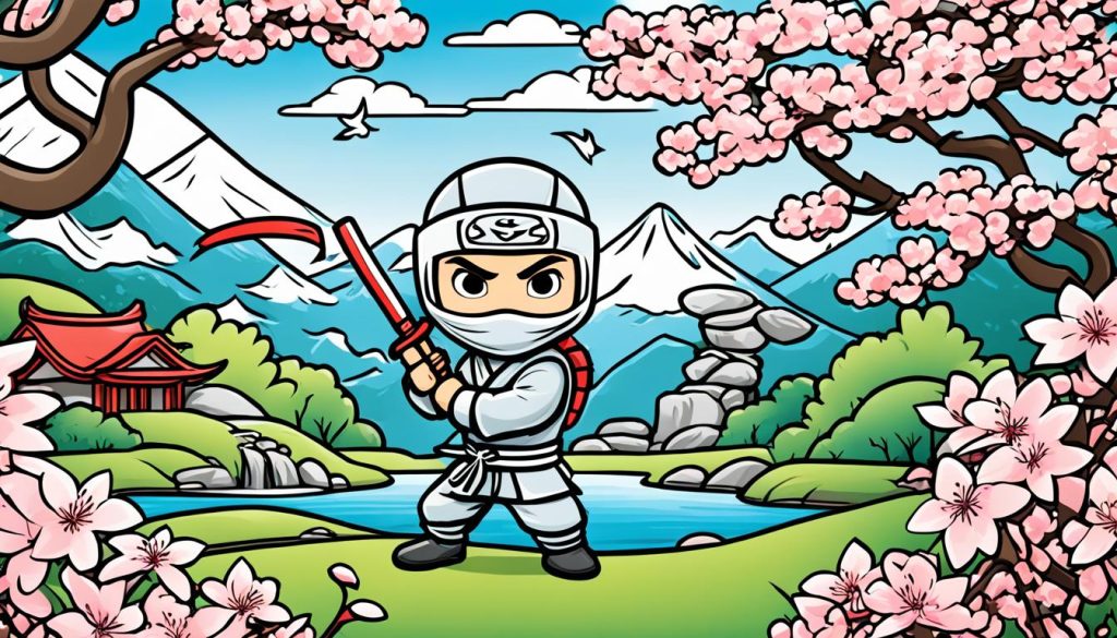 ninja coloring pages for kids