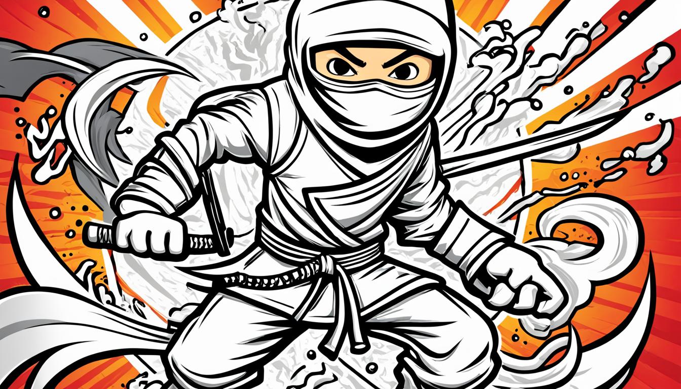 ninja coloring pages