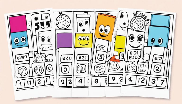 Numberblocks Coloring Pages – Download Print Color Page