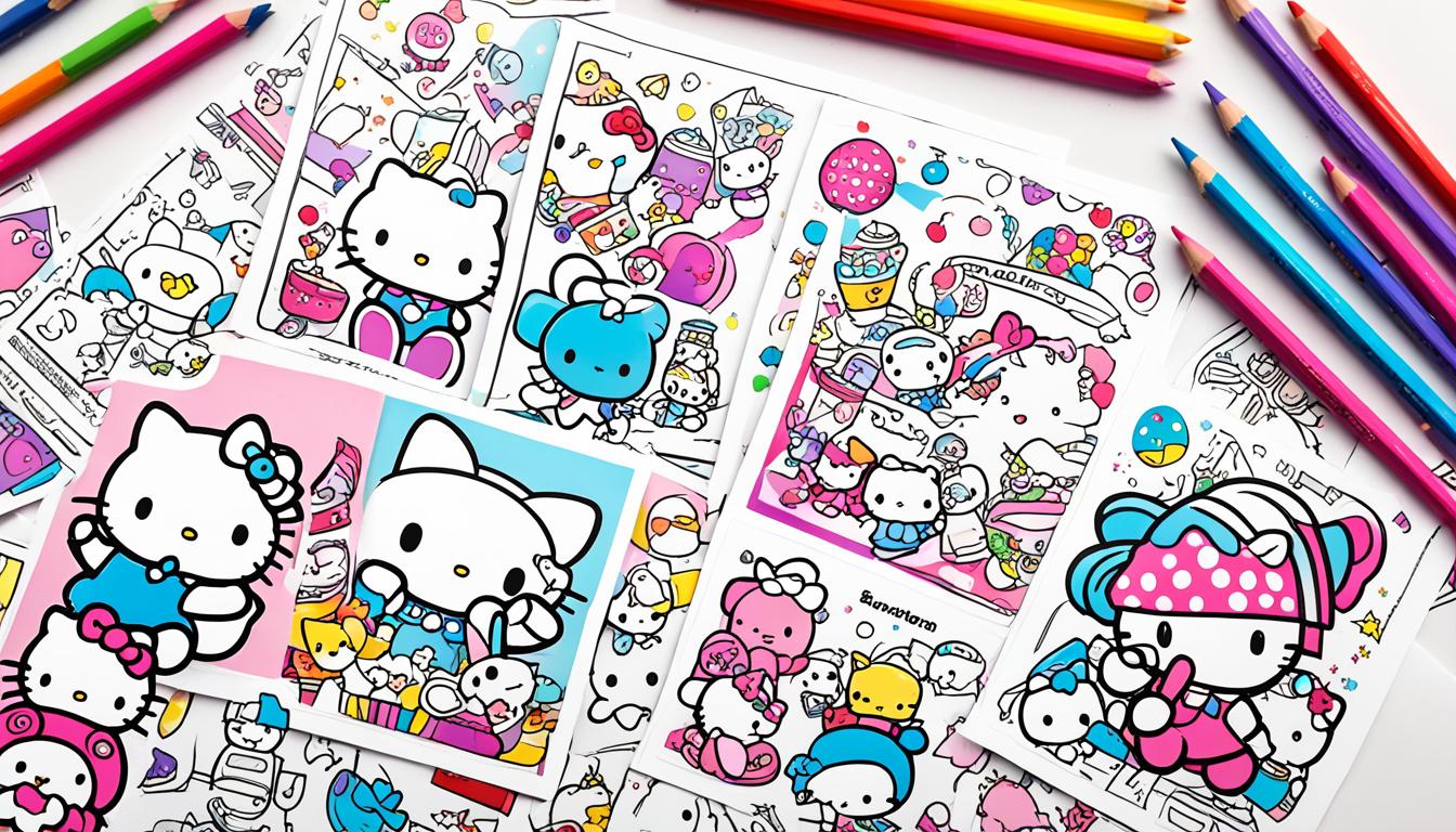 sanrio coloring pages