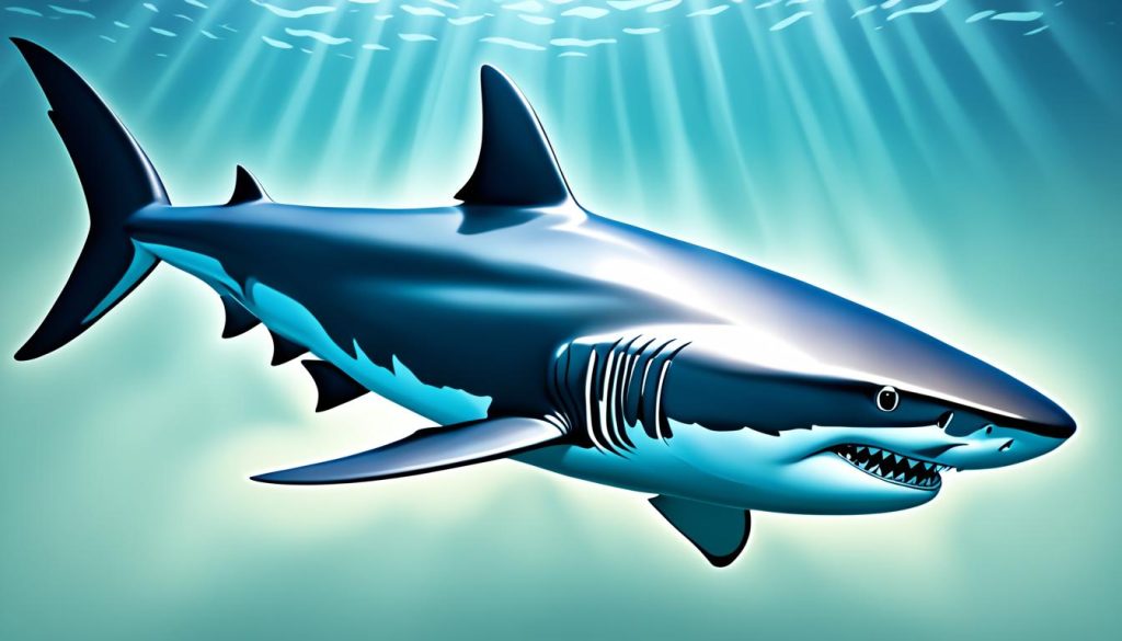 shark shading technique