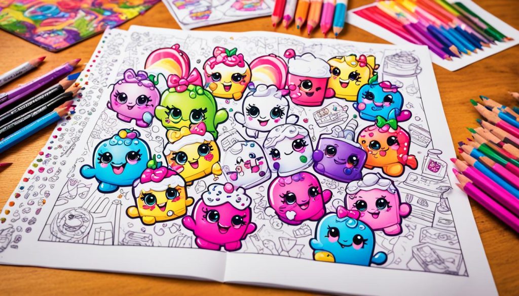 shopkins coloring book for adults