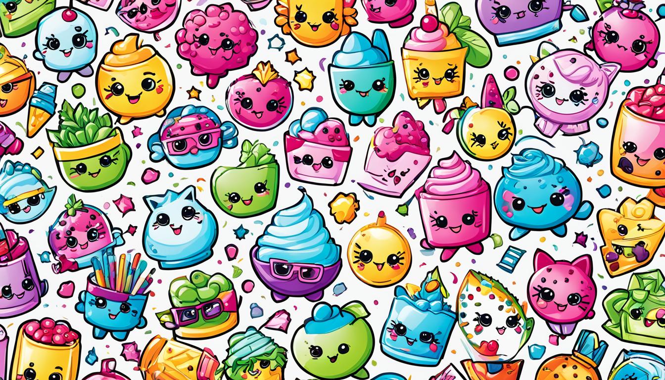 shopkins coloring pages