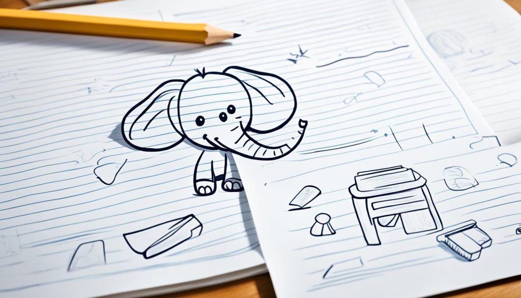 sketchbook or drawing paper