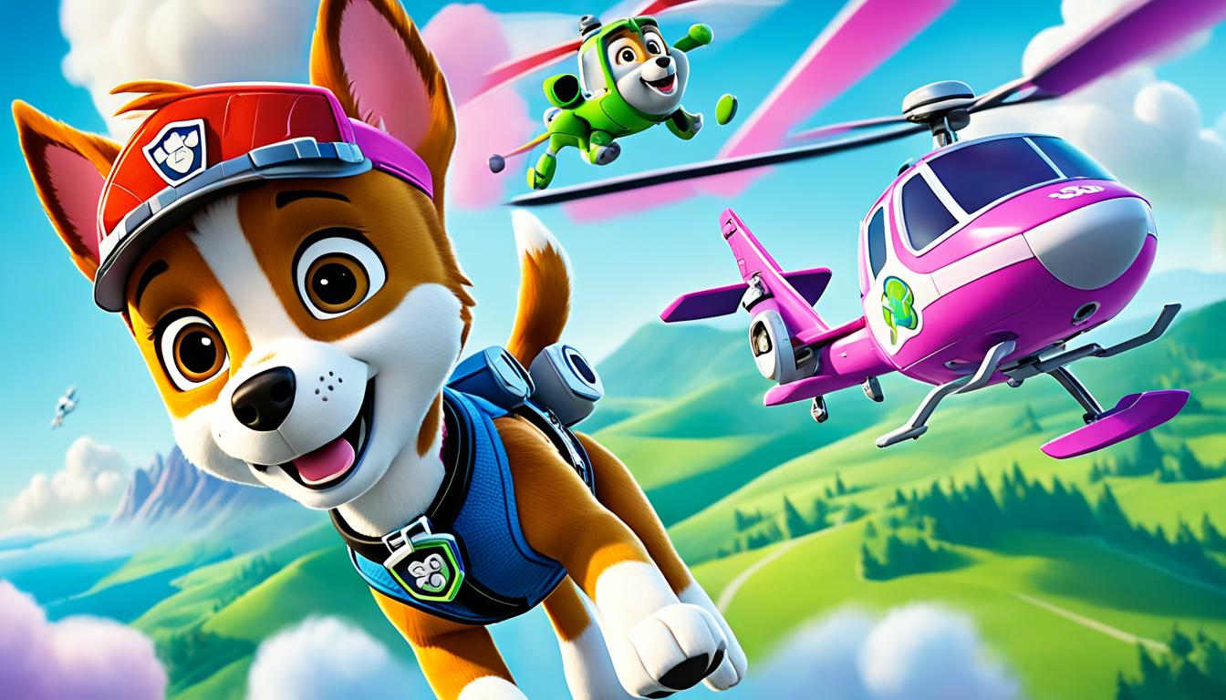skye paw patrol coloring pages