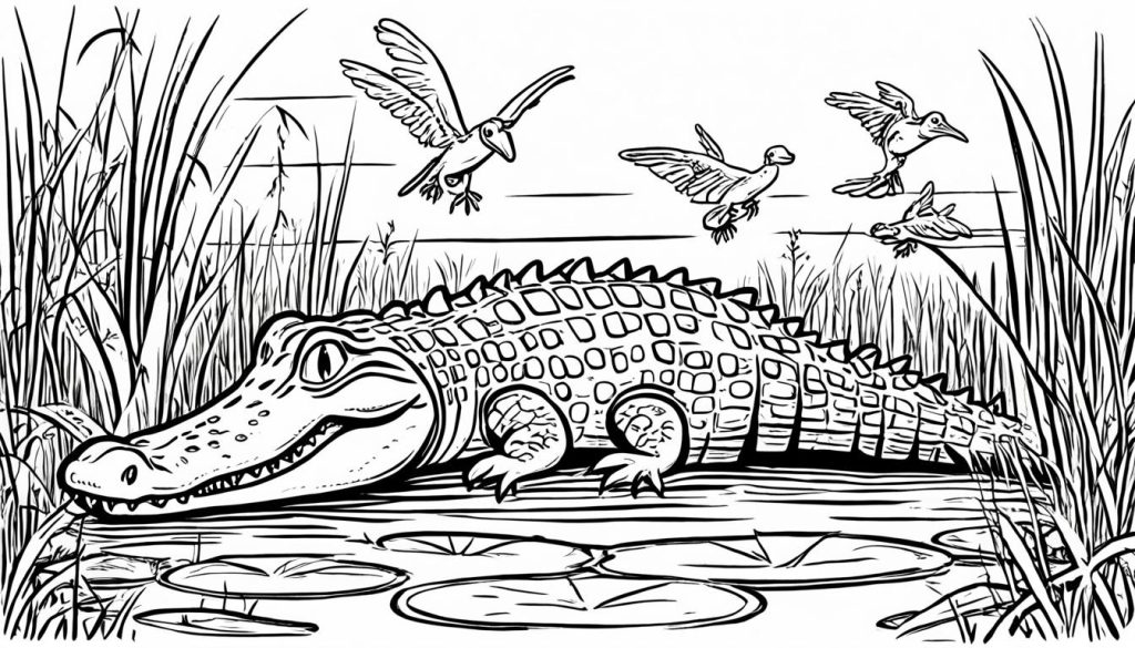 Alligator Comic Strip