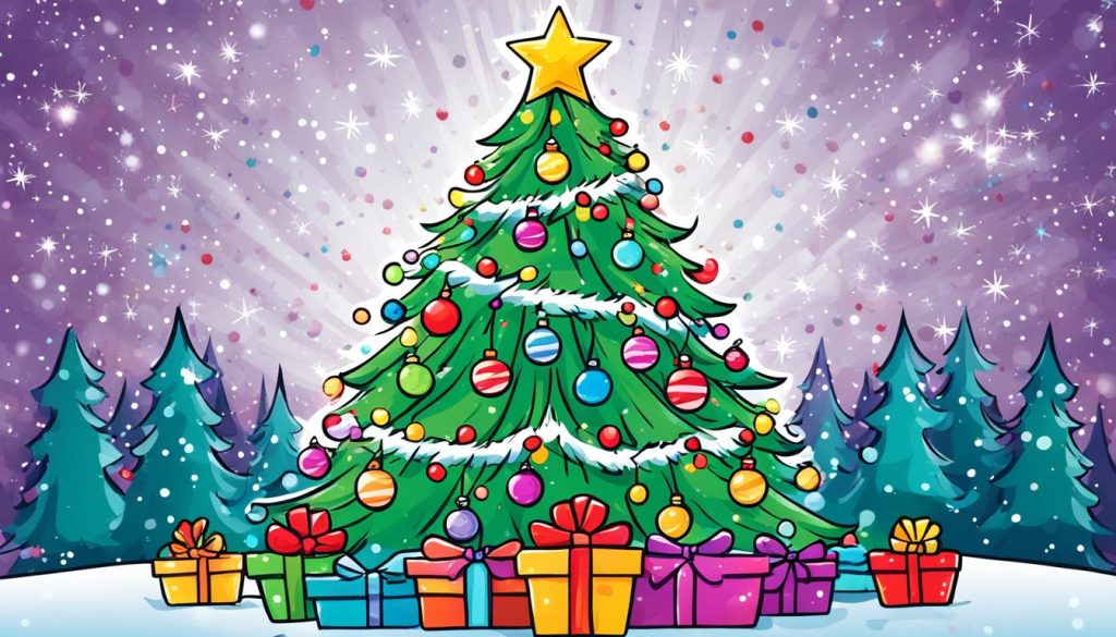 Christmas Tree Drawing Ideas
