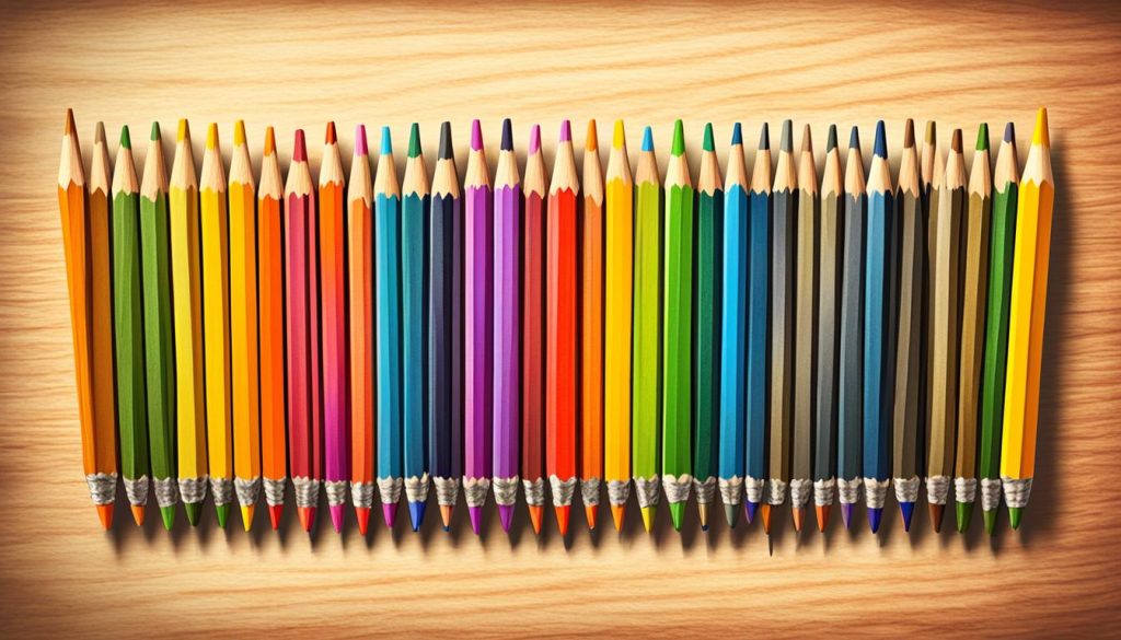 Colored pencils