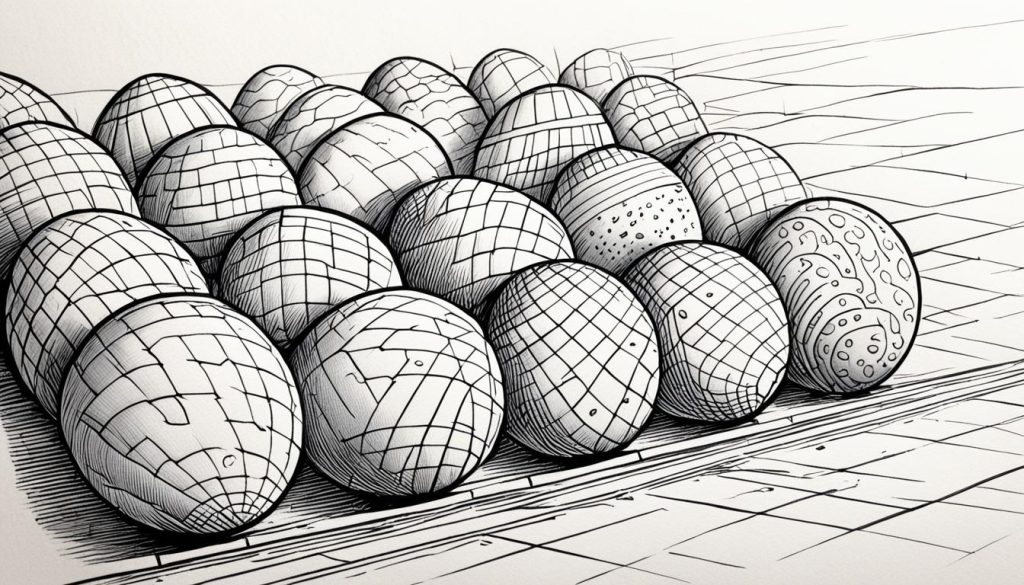 Creating texture with hatching