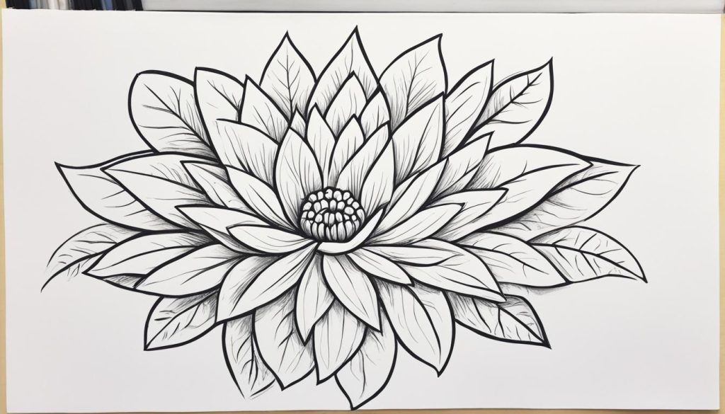 Easy Flower Drawing Ideas