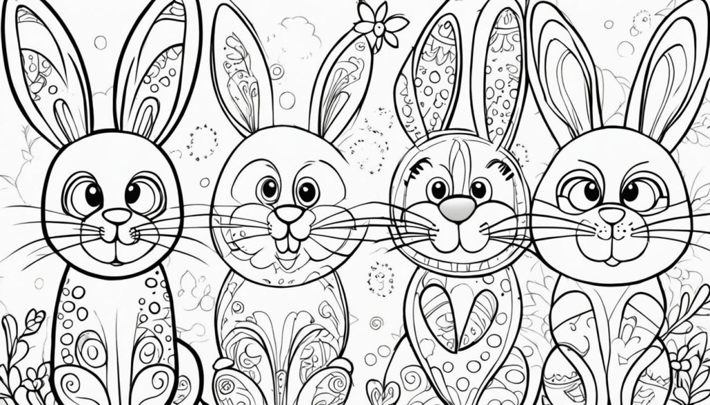 Original Easter Bunny Drawing