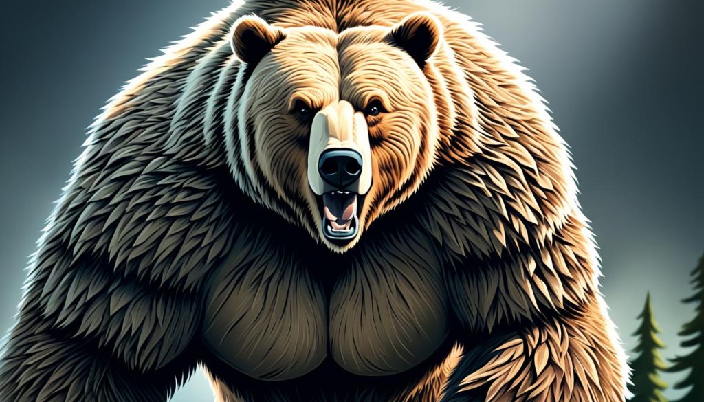 bear body drawing