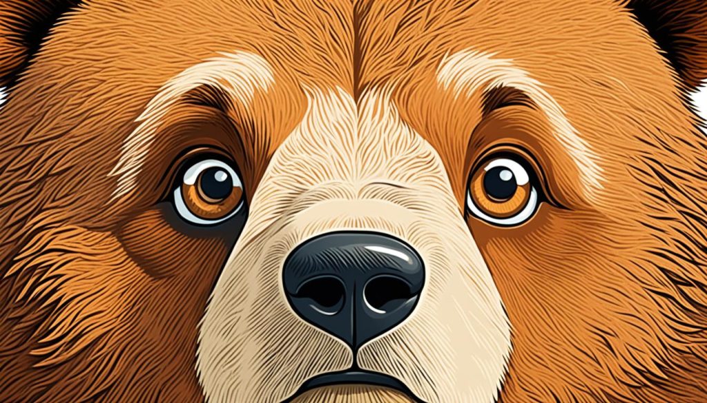 bear facial details image