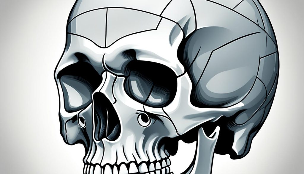 beginner skull drawing guide