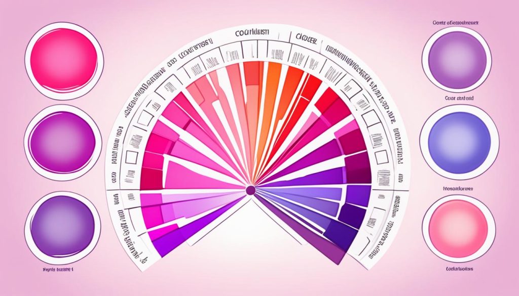 color guide for brain illustrations
