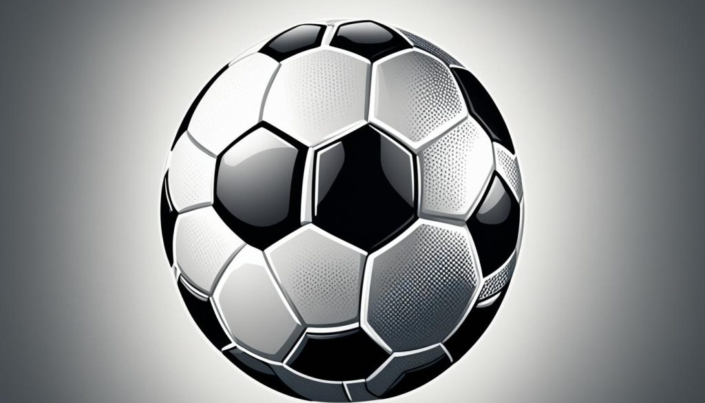 detailed soccer ball drawing