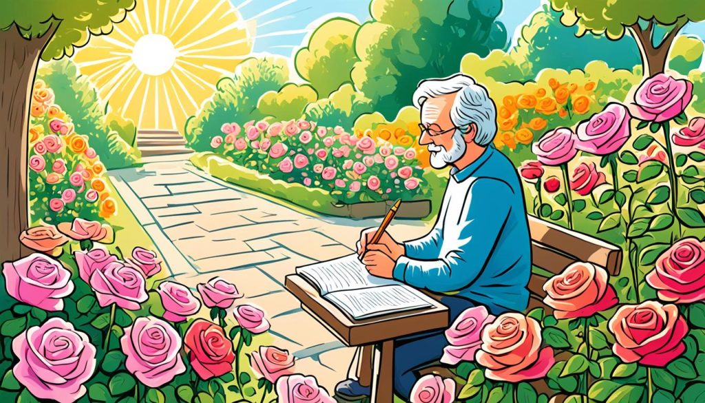 drawing roses for relaxation