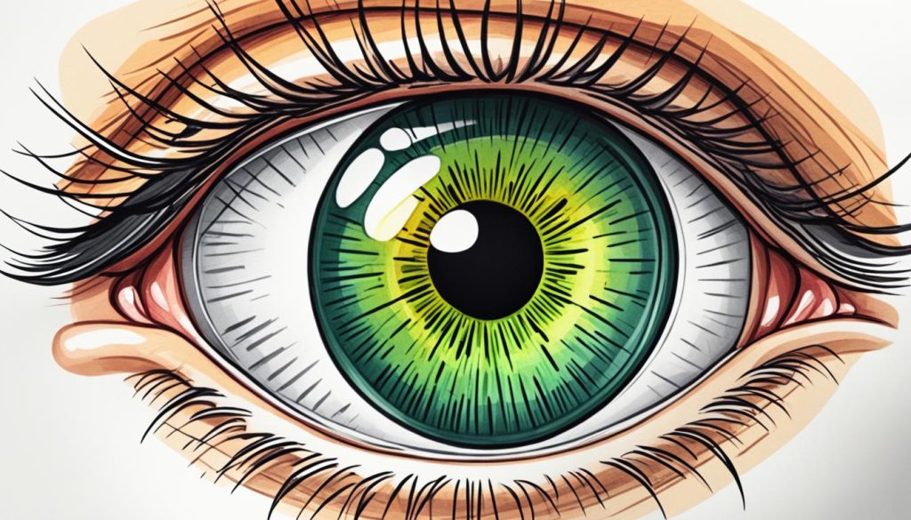 eye drawing after shading