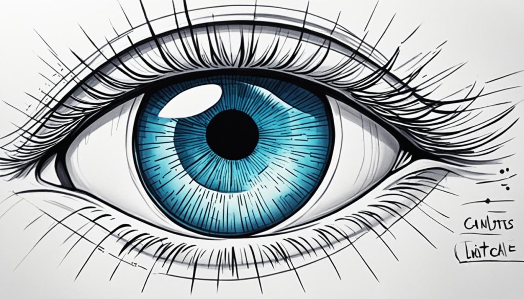 eye drawing inner circle