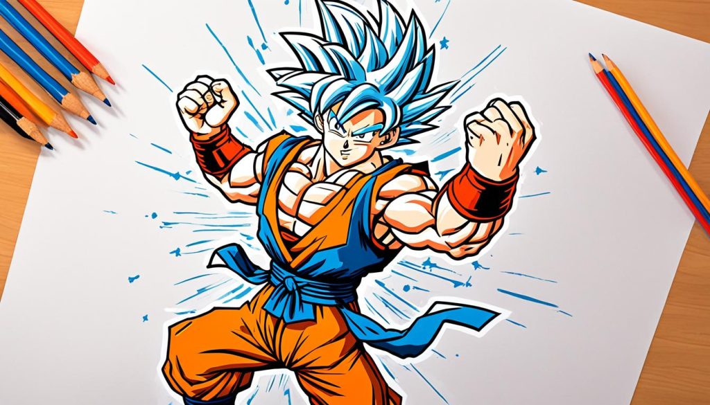 goku drawing tutorial
