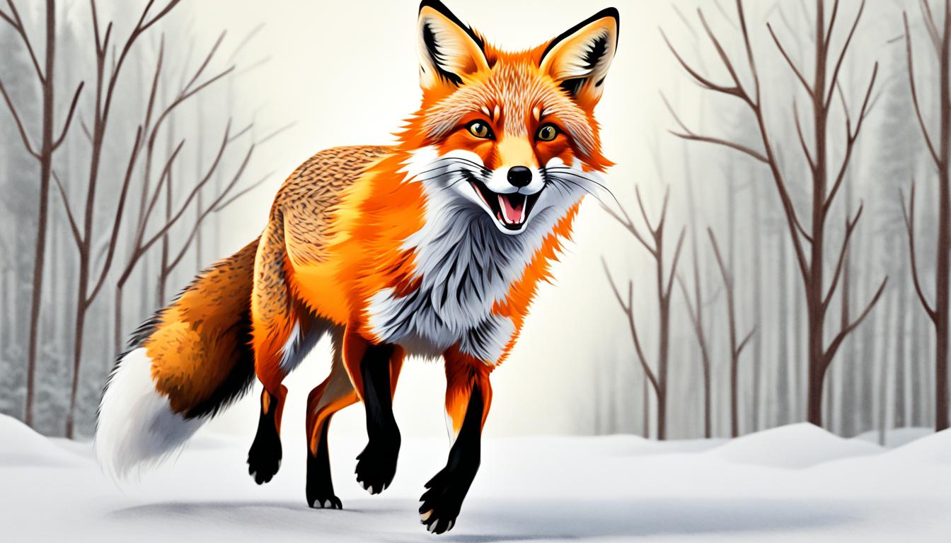 how to draw a fox