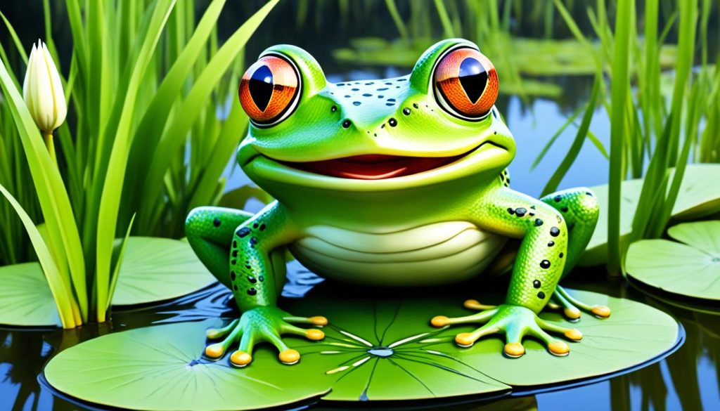 how to draw a frog