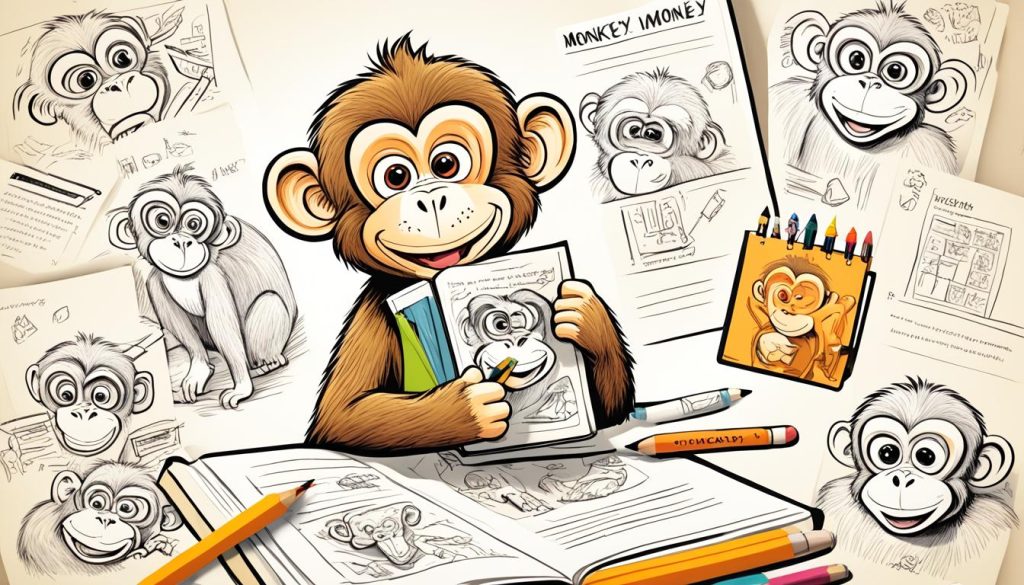 improving monkey drawing skills