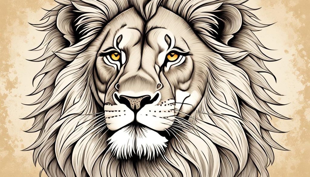 lion art tips
