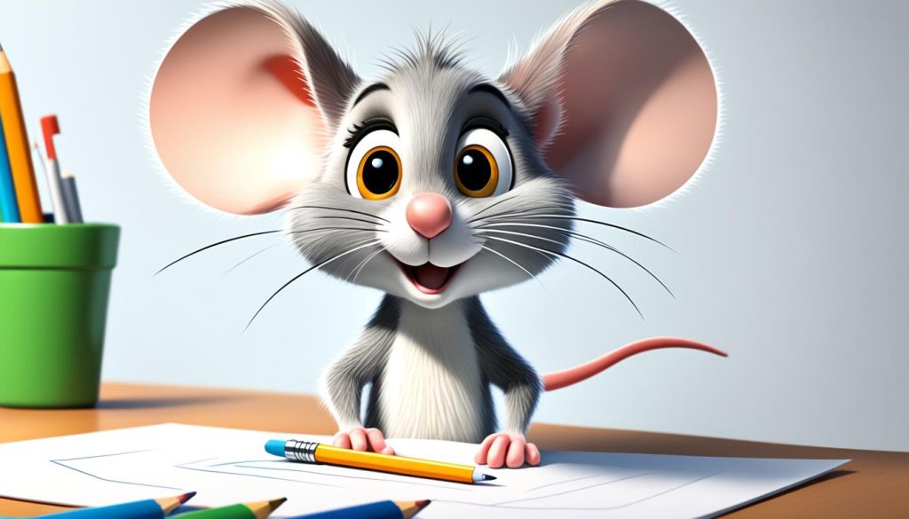 mouse drawing