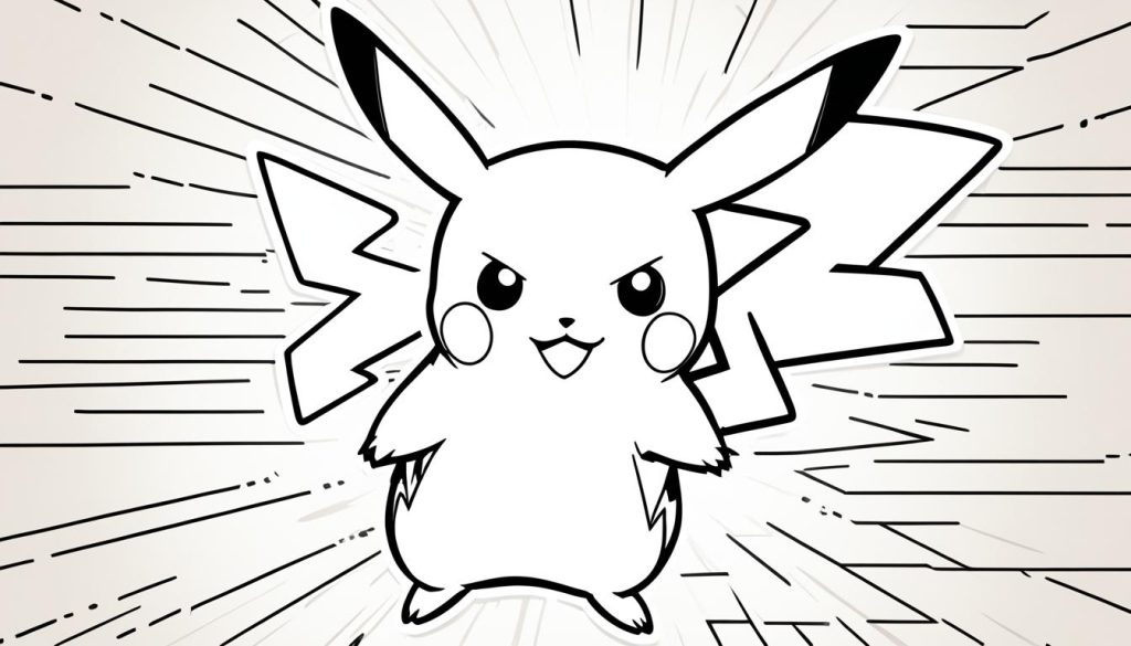 pikachu tracing page pikachu tracing page