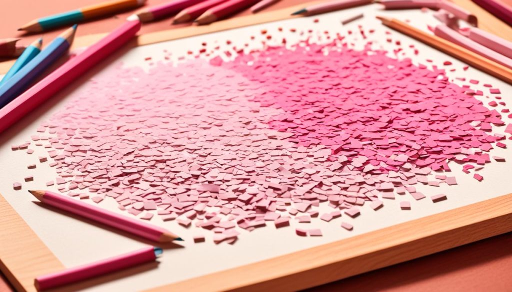 rose drawing materials