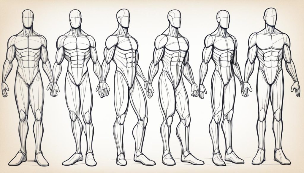 sketching the body