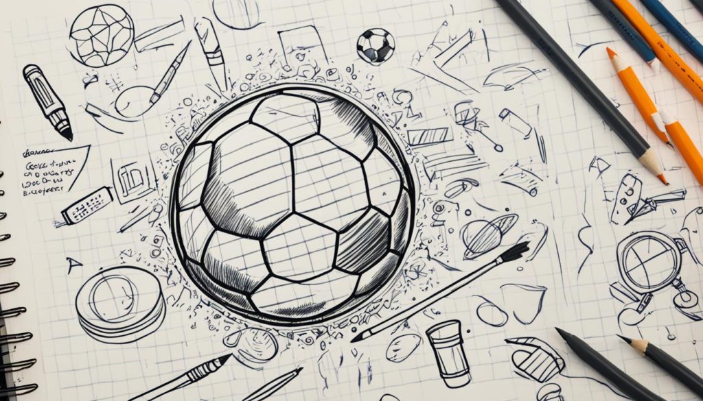 soccer ball drawing tips for beginners