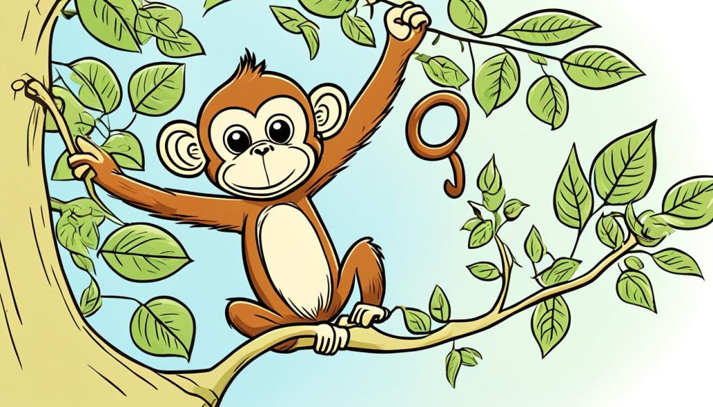 step-by-step monkey drawing tutorial