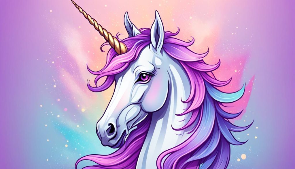 unicorn head drawing tutorial