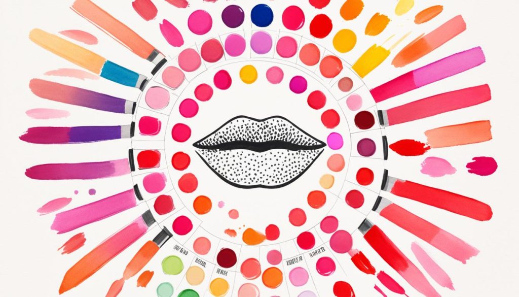 Color Guide for Drawing a Mouth