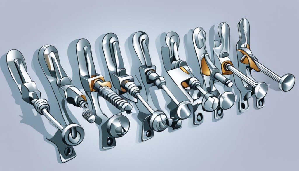 Draw tuning pegs
