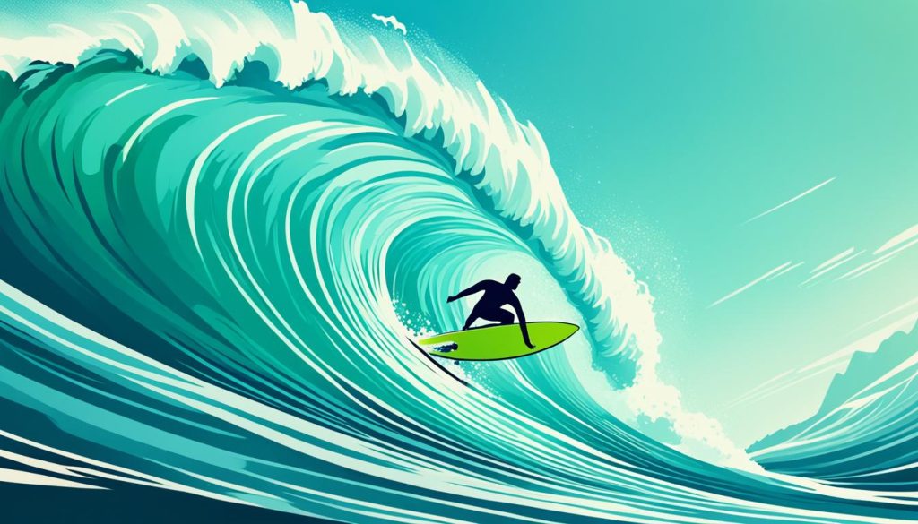 Drawing waves