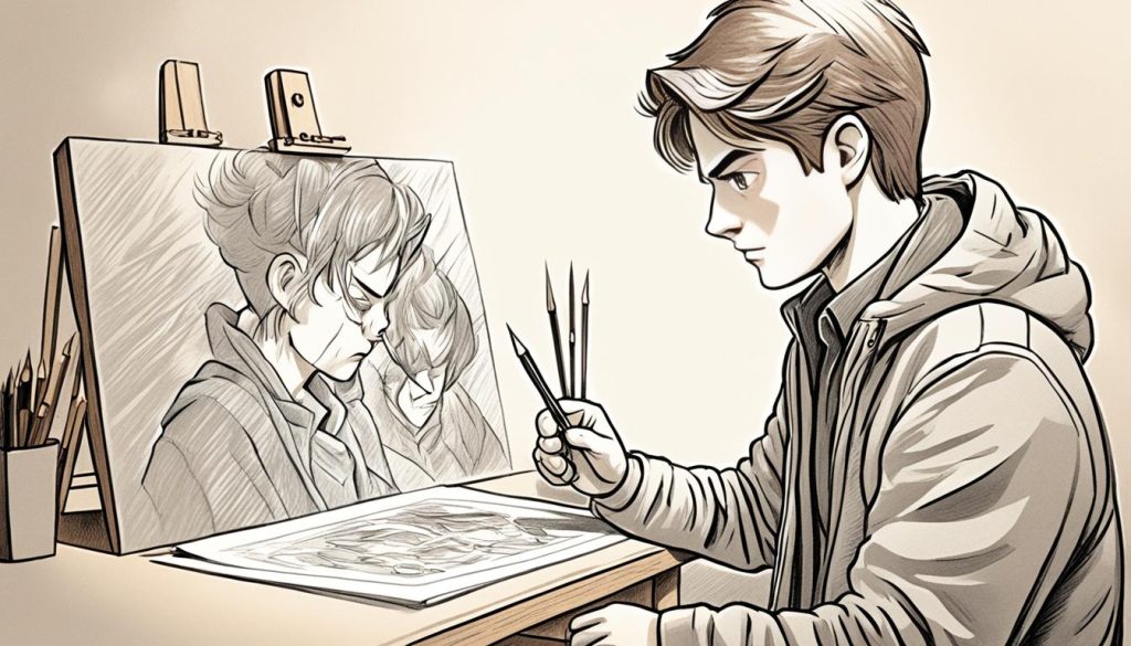 Shading manga illustrations